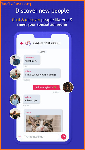 Geeky - free dating app for gamers screenshot