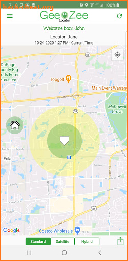 GeeZee Locator screenshot