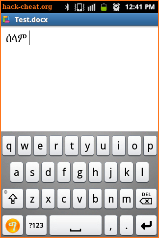 GeezIME: #1 Keyboard for Tigrinya, Tigre, Amharic screenshot