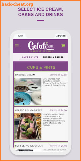 Gelati2Go screenshot