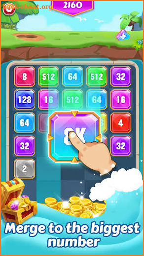 Gem Shooter 2048-Wonderful Puzzle screenshot