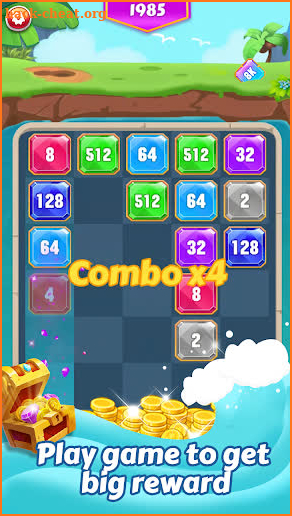 Gem Shooter 2048-Wonderful Puzzle screenshot