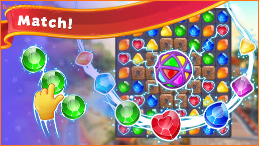 Gem Valley - Match & Restore screenshot