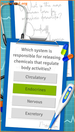 General Medical Quiz On Human Anatomy screenshot