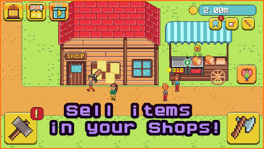 Generations: Idle Merchant Town screenshot