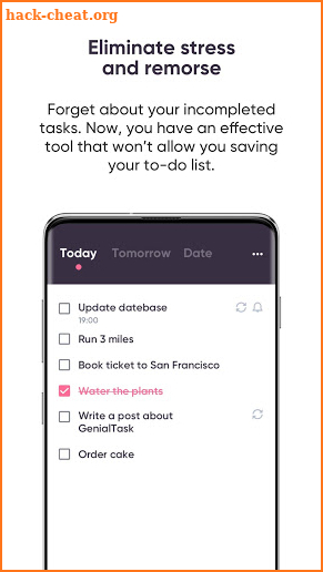 GenialTask — A task manager and to-do list screenshot