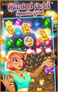 Genies & Gems - Jewel & Gem Matching Adventure screenshot