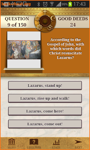 Genius Religion Quiz screenshot