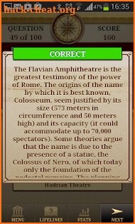 Genius World History Quiz screenshot