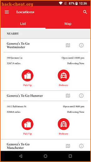 Genova's To Go screenshot