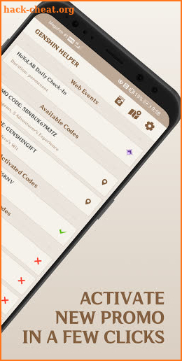 Genshin Helper: Promos, Maps & Events screenshot
