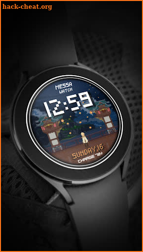 Genshin Pixel Watch Face screenshot