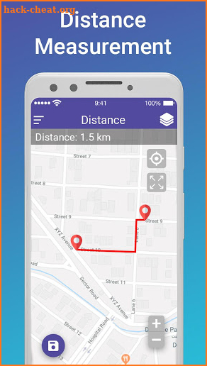 Geo Area Calculator on Map: Calculate Land GPS screenshot