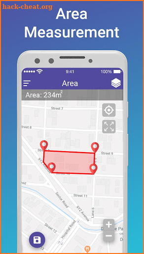 Geo Area Calculator on Map: Calculate Land GPS screenshot