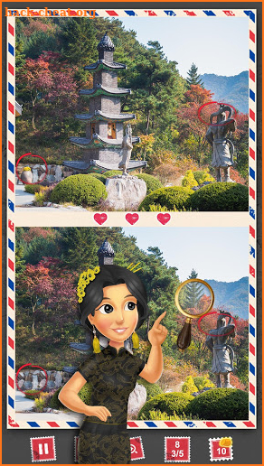 Geo Journey to Korea: Find the Differences Games screenshot