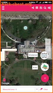Geo Measure Area calculator screenshot