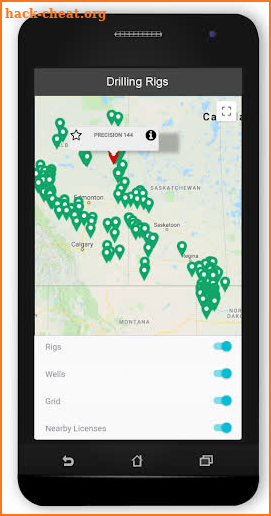 GeoActivity Rigs screenshot