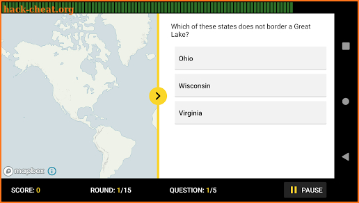 GeoBee Challenge screenshot