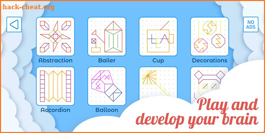 Geoboard: logic and art for kids and adults screenshot