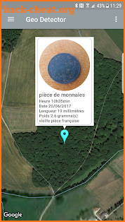 GeoDetecto for metal detector treasure hunter screenshot