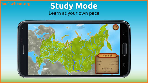 GeoExpert - Russia Geography screenshot