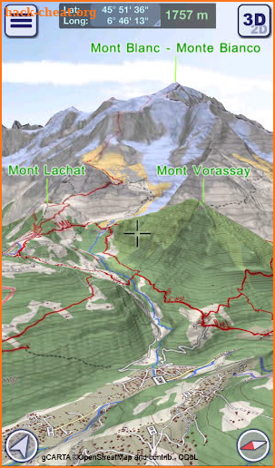 GeoFlyer Europe 3D - Offline Maps GPS Routing screenshot