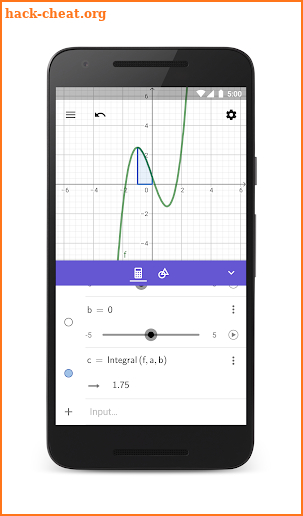 GeoGebra CAS Calculator screenshot