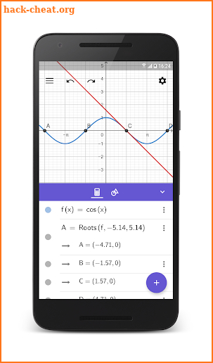 GeoGebra Graphing Calculator screenshot