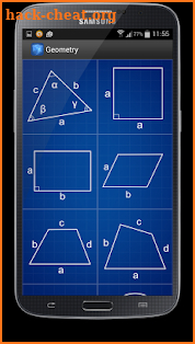 Geometry Calculator screenshot