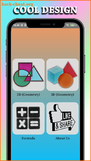 Geometry Calculator Pro screenshot