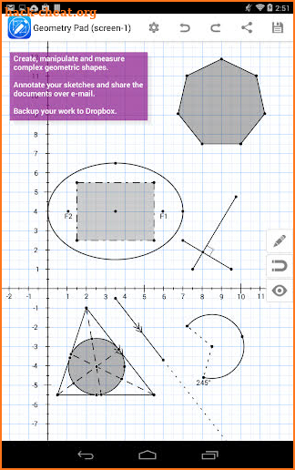 Geometry Pad+ screenshot