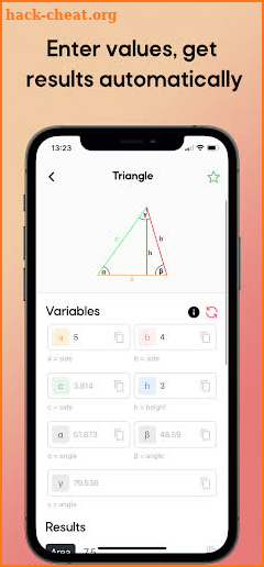 Geometry Solver Pro screenshot