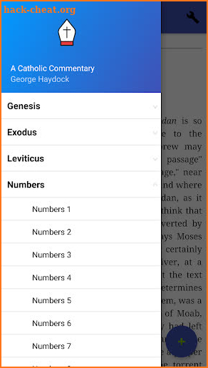 George Haydock's Catholic Bible Commentary screenshot