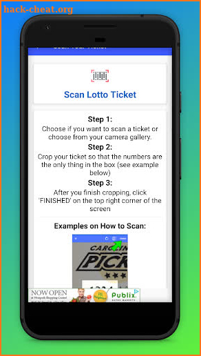 Georgia - Lottery Ticket Scanner & Checker screenshot