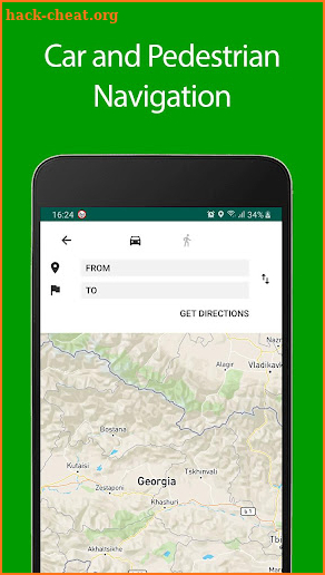 Georgia Offline Map and Travel Guide screenshot