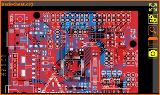 Gerber PCB Viewer. Light screenshot