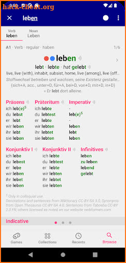 German Dictionary Pro screenshot