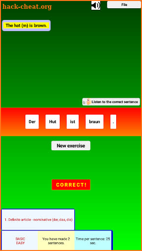 German Grammar Speaking F screenshot