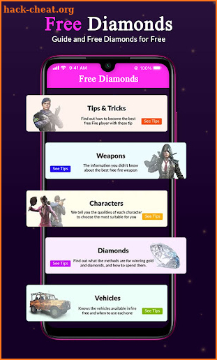 Get Daily Diamonds FFF Guide screenshot