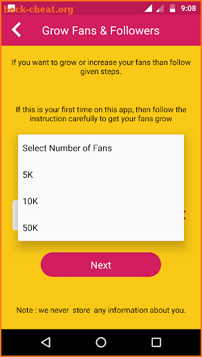 Get Fans Followers for Musically : Grow Fans Likes screenshot