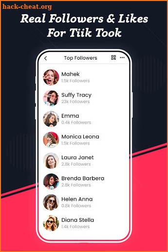 Get Fans Likes & Followers for TiikTok screenshot