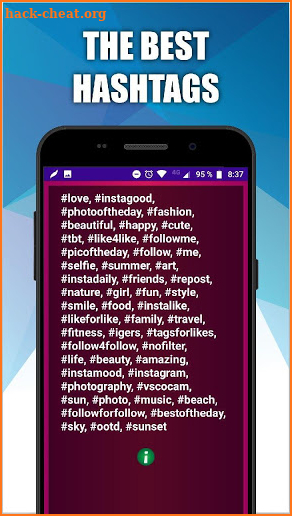 Get more followers with hashtag - Guide screenshot