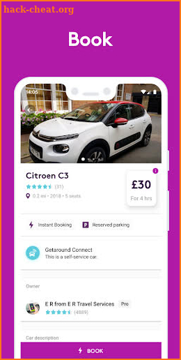 Getaround Europe (Drivy): Car Hire & Carsharing screenshot