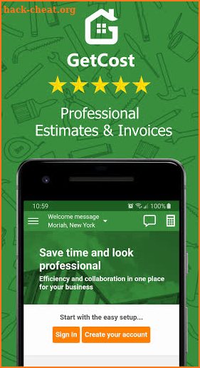 GetCost - Estimate & Invoice App screenshot