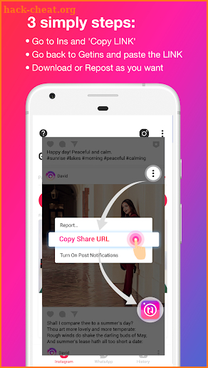 Getins: Video Download & Repost  For Instagram screenshot