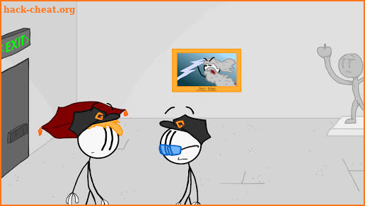 Getting the Diamond, A stickman adventure screenshot