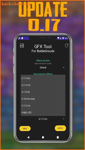 GFX Tool for battleground and [NO BAN] screenshot