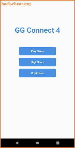 GG Connect 4 screenshot