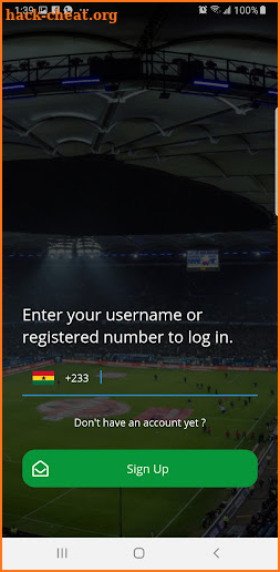 Ghana Football App screenshot