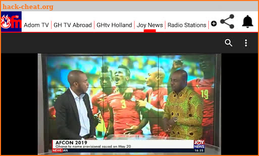 GHANA TV, Adom TV, TV3, UTV, Net2 TV, MOGPA TV, GH screenshot